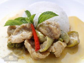 ข้าวราดแกงเขียวหวาน